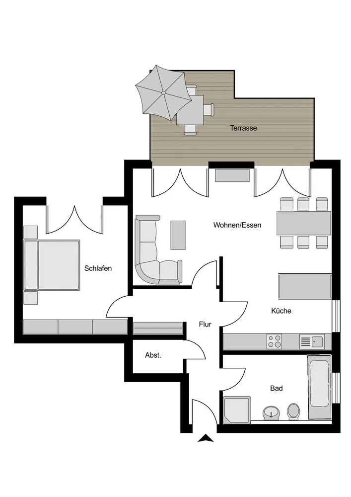 2 Zimmer Wohnung mit 79 m² in Bochum – Bild 7