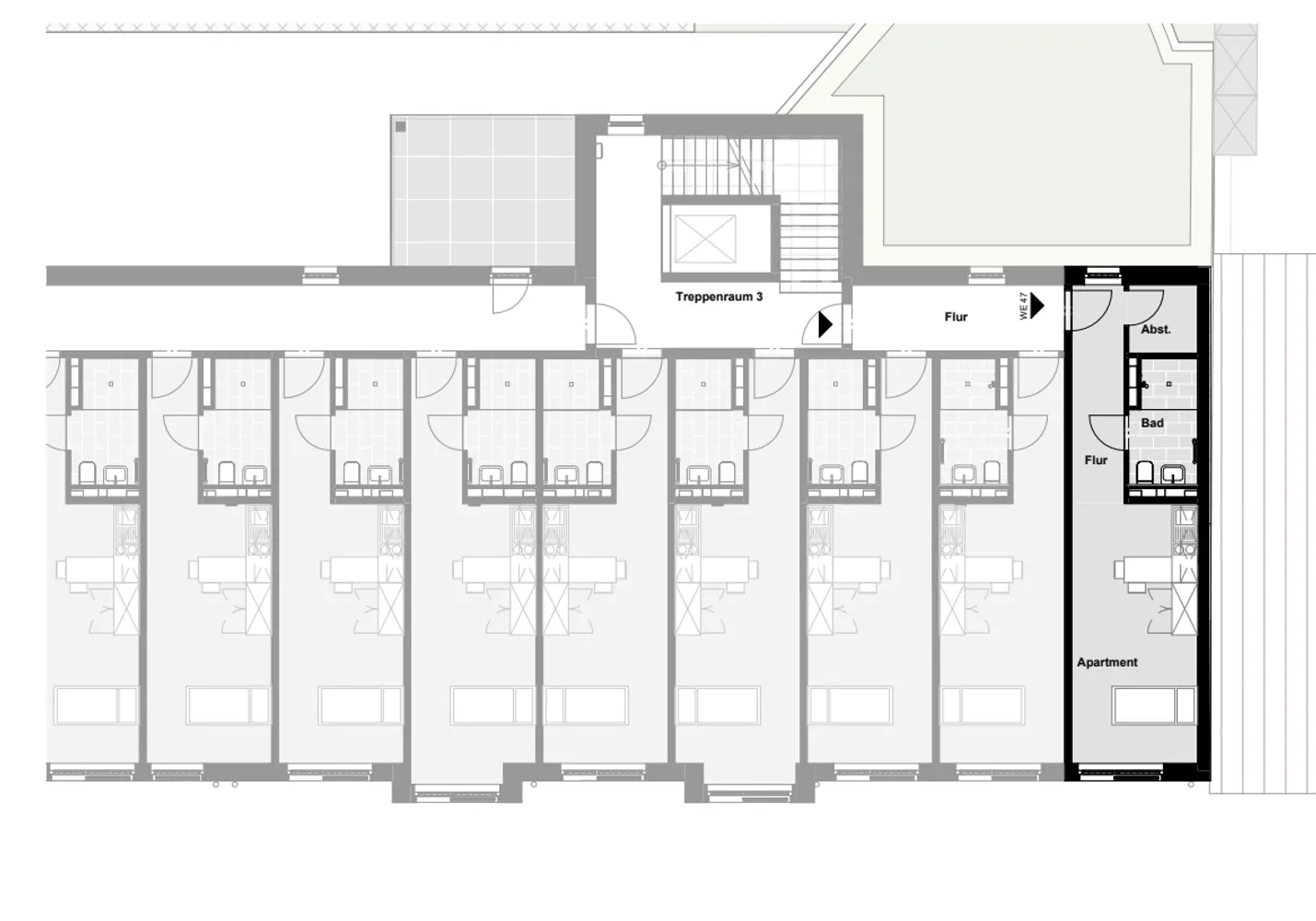 1 Zimmer Wohnung mit 33 m² in Mönchengladbach – Bild 4