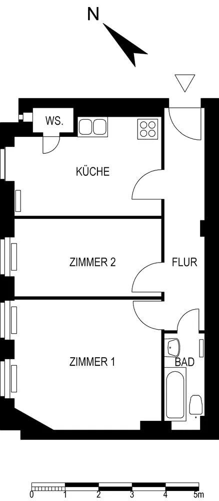 2 Zimmer Wohnung mit 52 m² in Berlin – Bild 4