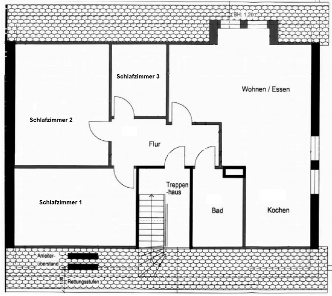 4 Zimmer Wohnung mit 95 m² in Bochum – Bild 2