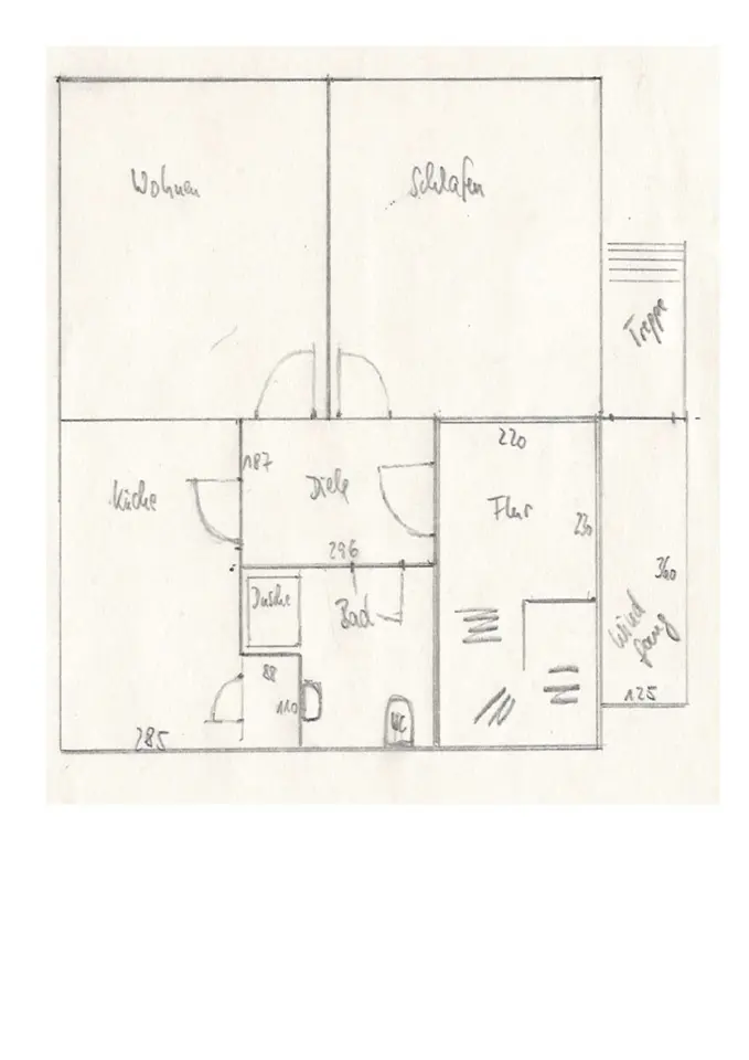 2 Zimmer Wohnung mit 58 m² in Coburg – Bild 6