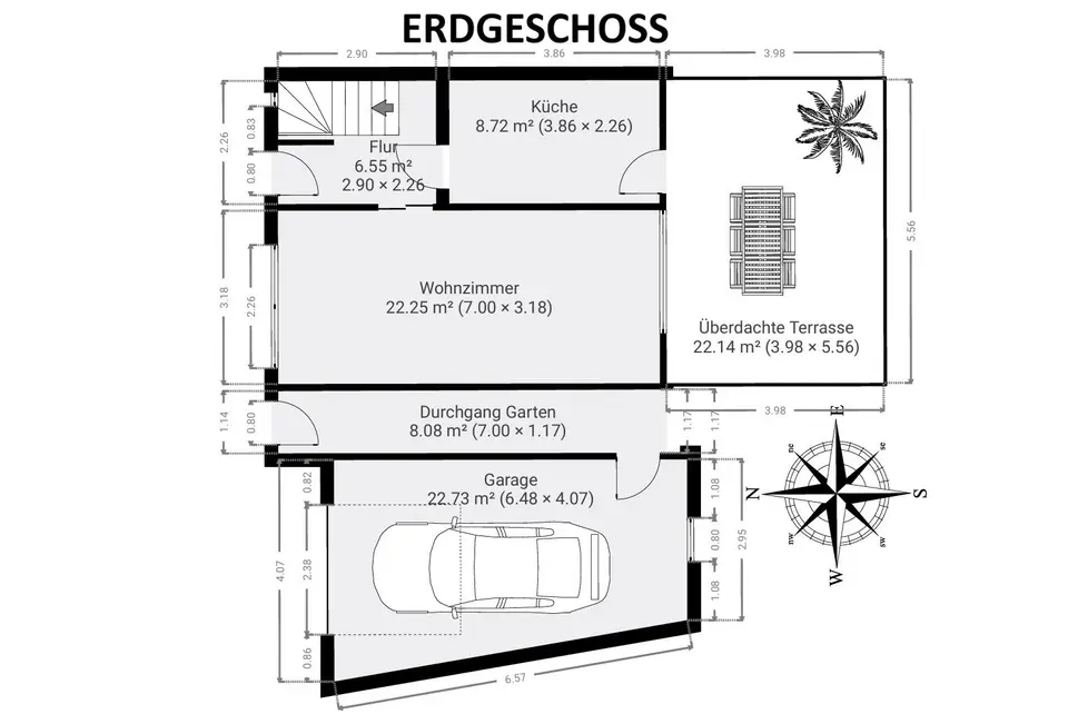 4 Zimmer Haus mit 64 m² in Aachen – Bild 2