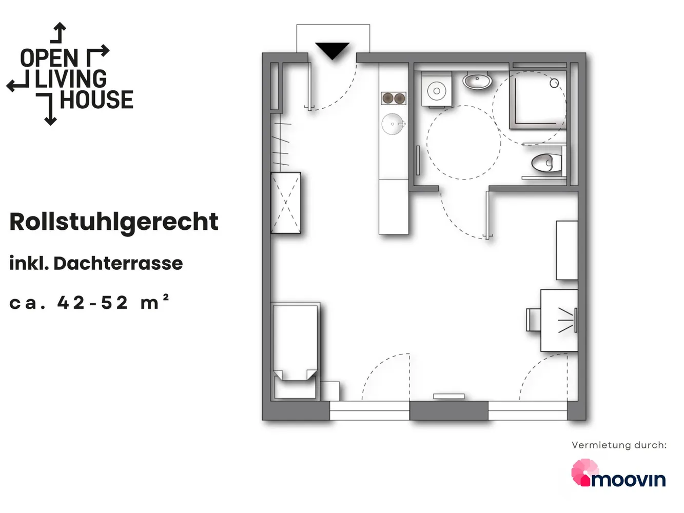 1 Zimmer Wohnung mit 48 m² in Siegen – Bild 3
