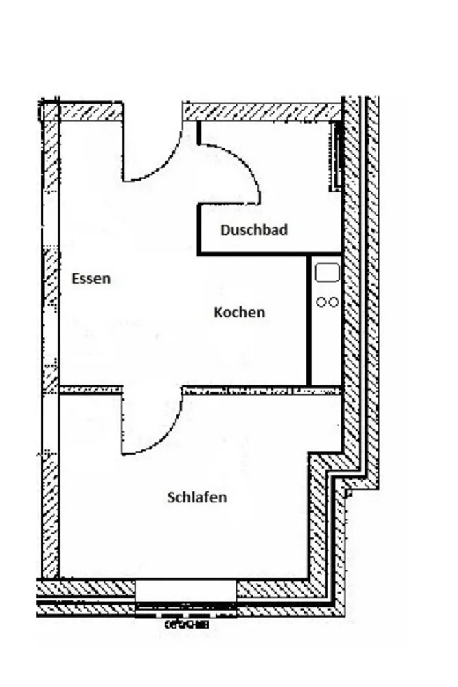 1 Zimmer Wohnung mit 23 m² in Potsdam – Bild 8
