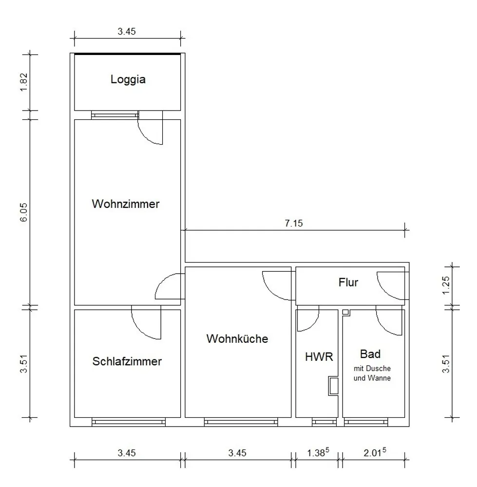 2 Zimmer Wohnung mit 67 m² in Magdeburg – Bild 3