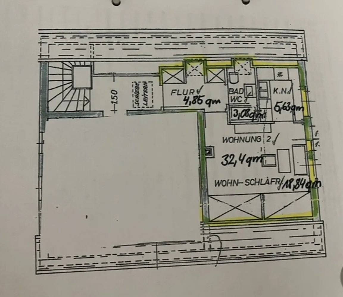 1 Zimmer Wohnung mit 32 m² in Augsburg – Bild 10