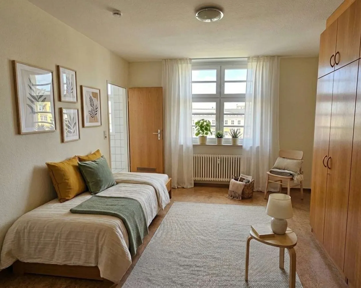 2 room apartment with 30 m² in Würzburg – Photo 5