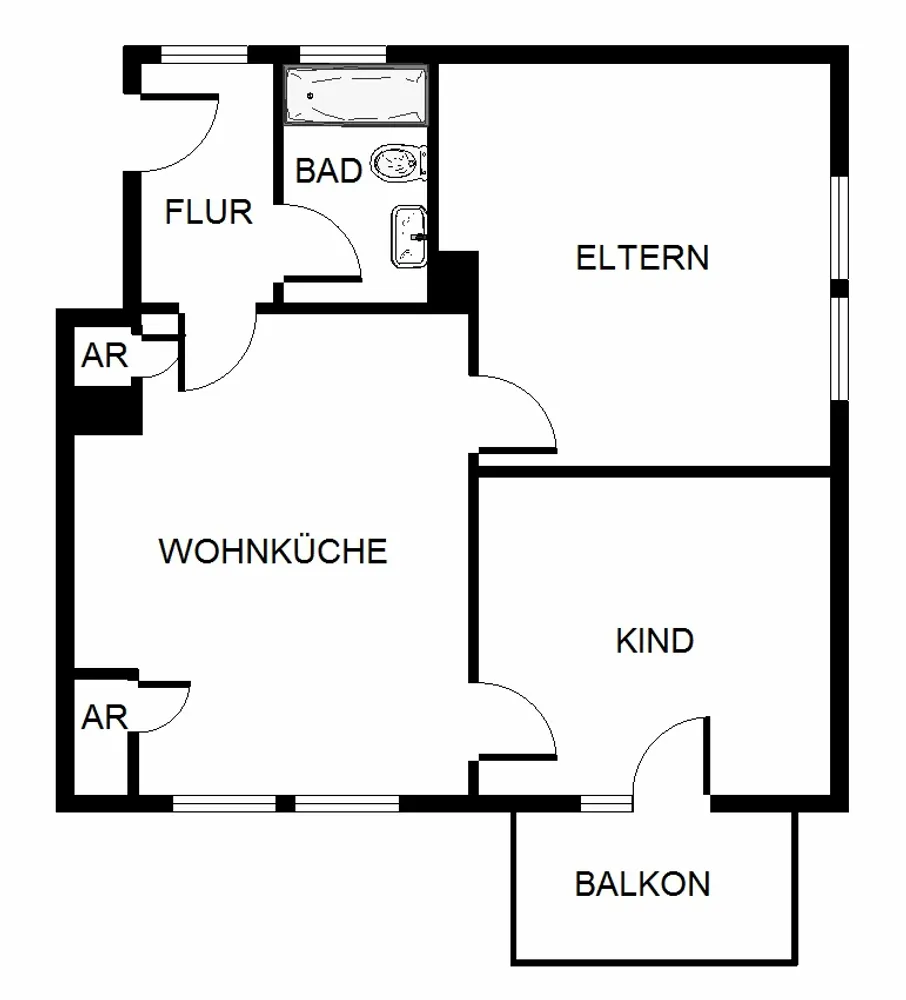 2 Zimmer Wohnung mit 53 m² in Gelsenkirchen – Bild 8