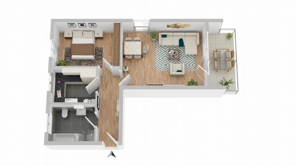2 Zimmer Wohnung mit 65 m² in Dresden – Bild 9