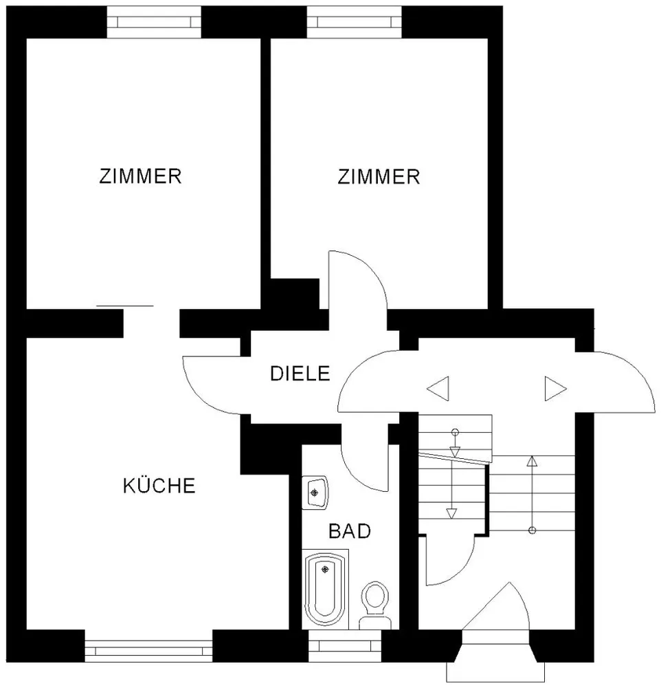 2 Zimmer Wohnung mit 52 m² in Bochum – Bild 3