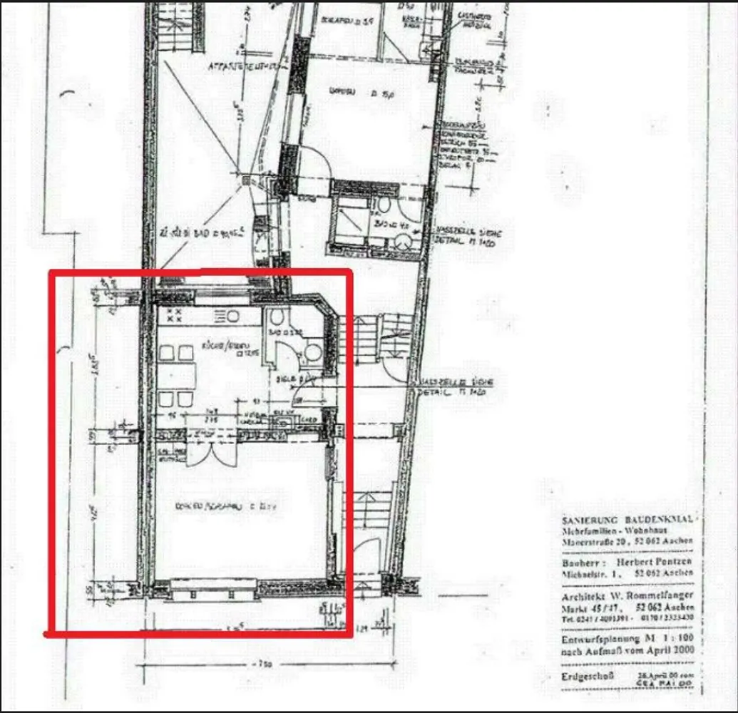 2 Zimmer Wohnung mit 41 m² in Aachen – Bild 6
