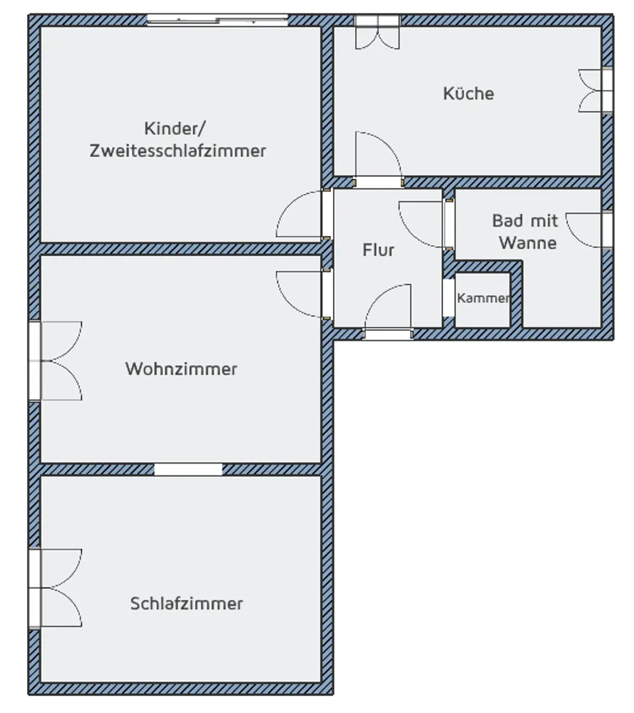4 Zimmer Wohnung mit 64 m² in Bochum – Bild 9