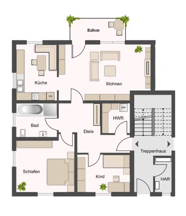3 Zimmer Wohnung mit 88 m² in Eilenburg – Bild 5