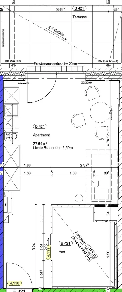 1 Zimmer Wohnung mit 42 m² in Osnabrück – Bild 7