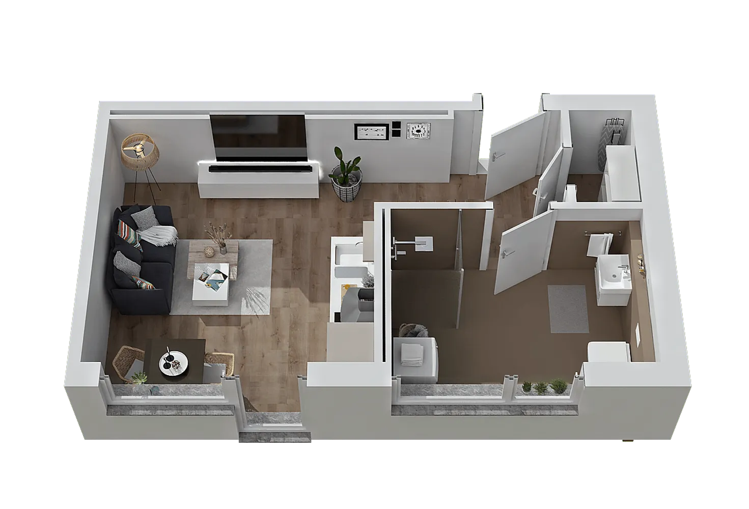 1 Zimmer Wohnung mit 31 m² in Köln – Bild 5