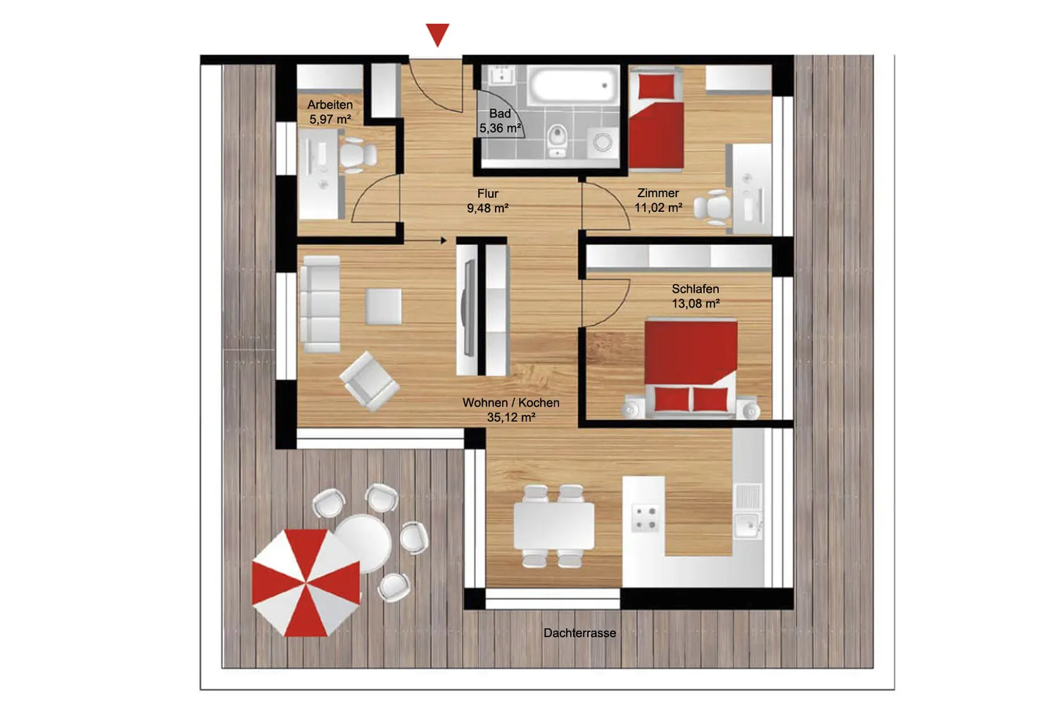 4 Zimmer Wohnung mit 101 m² in Freital – Bild 8
