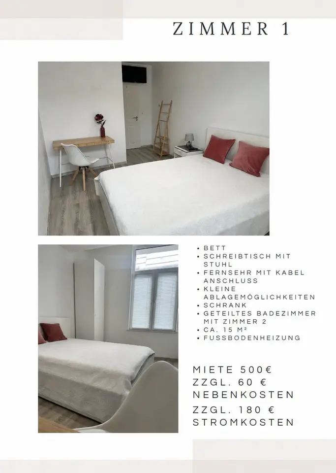 2 Zimmer Wohnung mit 15 m² in Hannover – Bild 1
