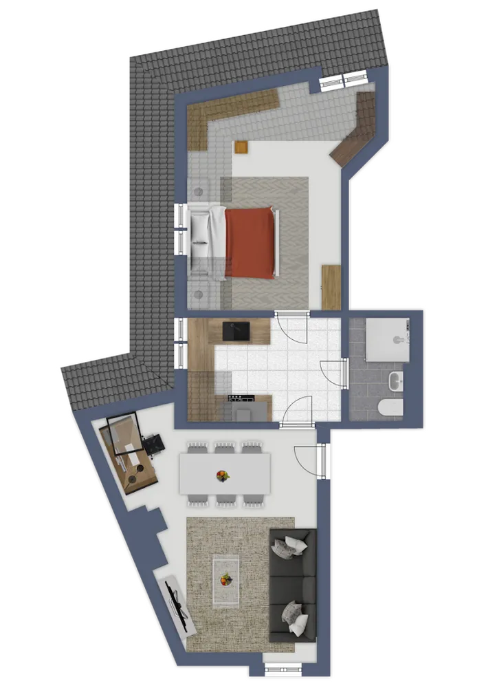 2 Zimmer Wohnung mit 43 m² in Lutherstadt Wittenberg – Bild 7