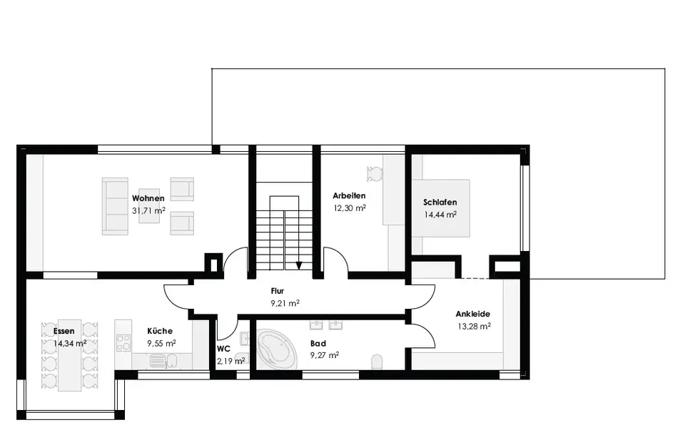 2 Zimmer Wohnung mit 48 m² in Rheine – Bild 8