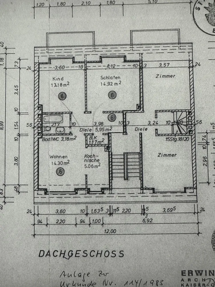 3 Zimmer Wohnung mit 58 m² in Essen – Bild 12