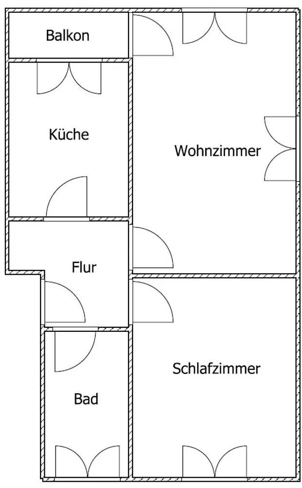 2 Zimmer Wohnung mit 57 m² in Düsseldorf – Bild 2