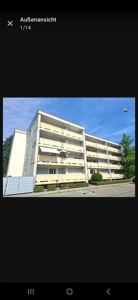 2 Zimmer Wohnung mit 55 m² in Augsburg – Bild 1