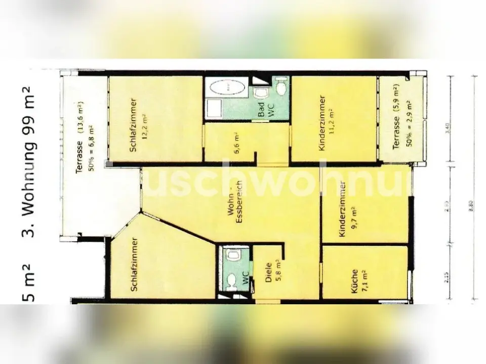 4 Zimmer Wohnung mit 125 m² in Freiburg im Breisgau – Bild 7