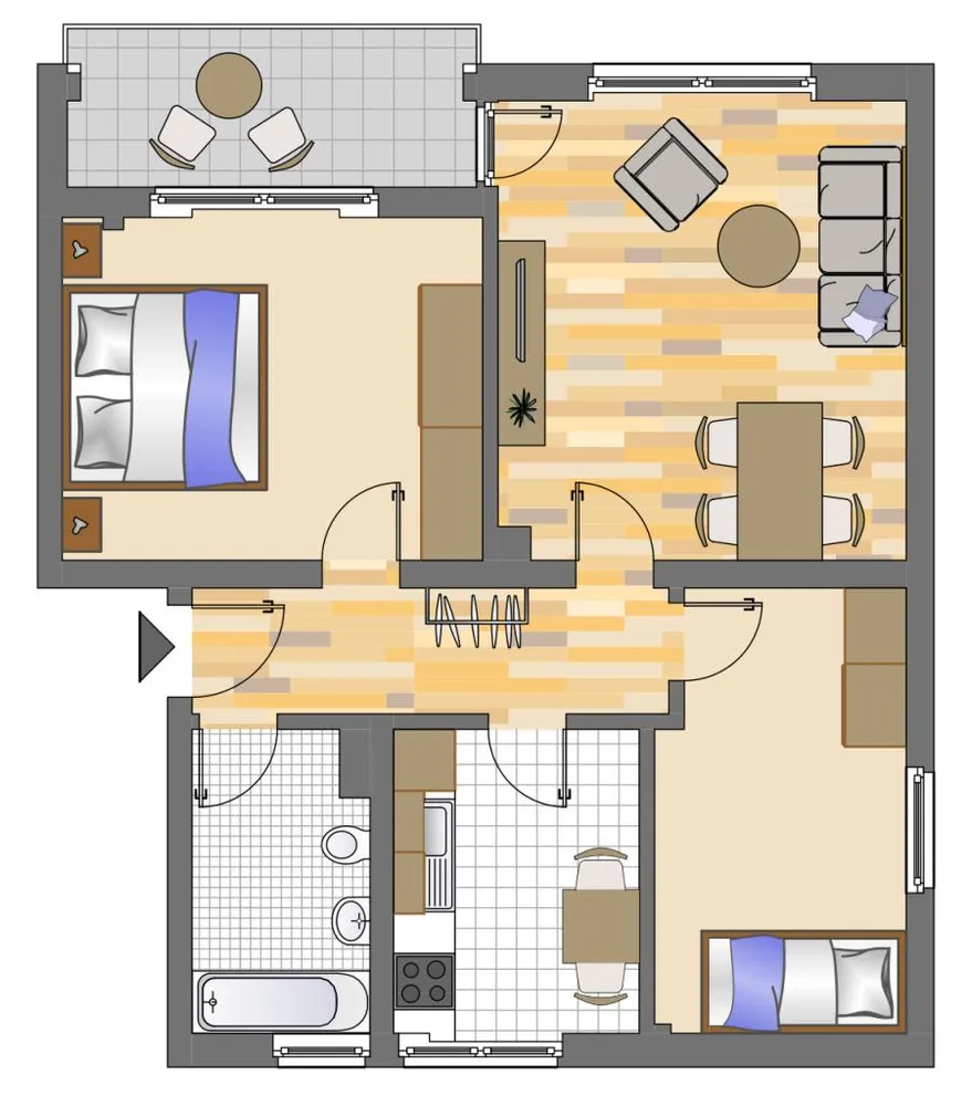 3 Zimmer Wohnung mit 63 m² in Gelsenkirchen – Bild 8