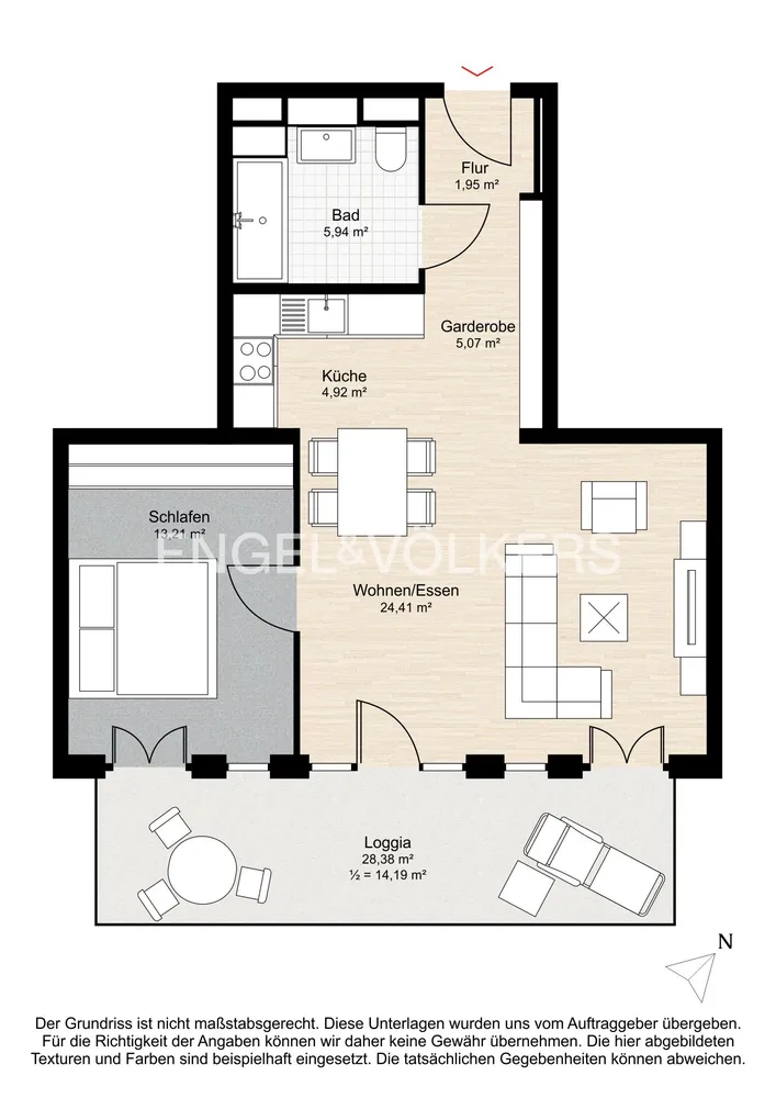 2 Zimmer Wohnung mit 70 m² in Frankfurt am Main – Bild 8