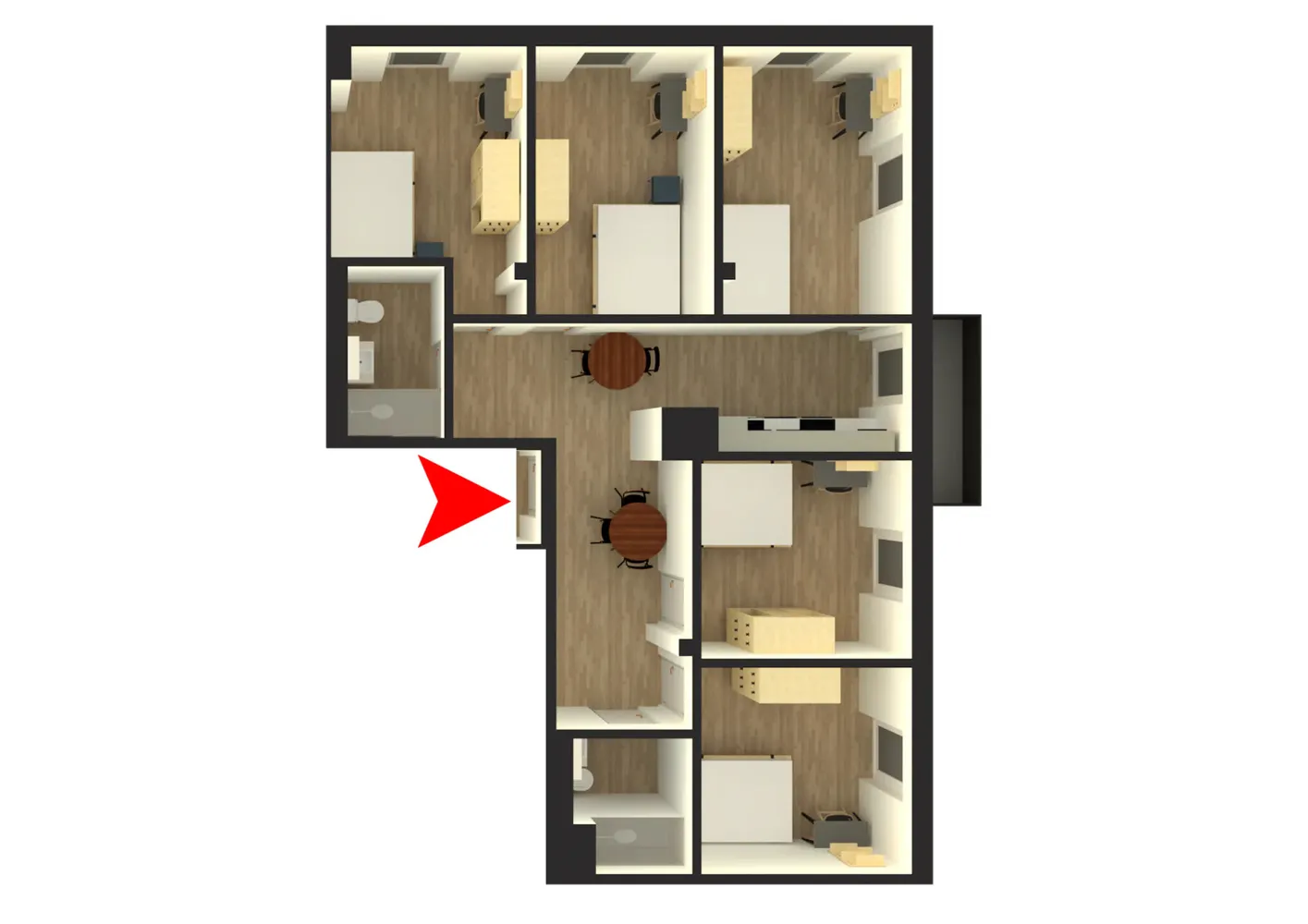 Shared room with 12 m² in Berlin – Photo 4