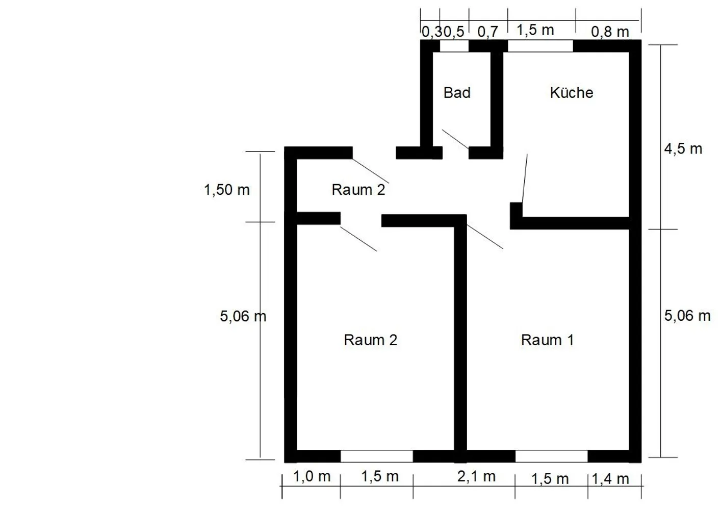 2 Zimmer Wohnung mit 52 m² in Hamburg – Bild 10