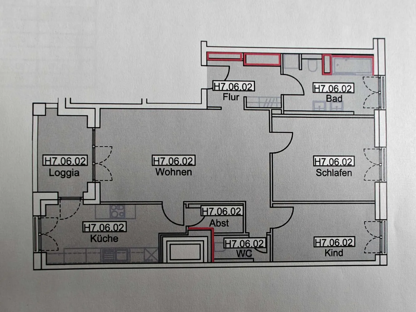 3 Zimmer Wohnung mit 91 m² in Frankfurt am Main – Bild 2