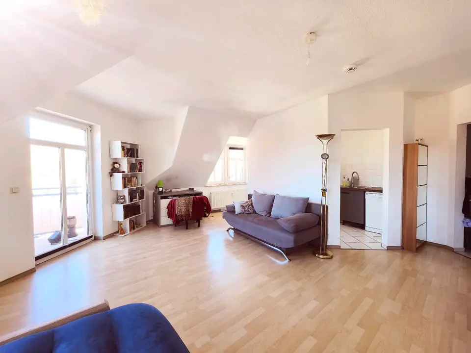 2 room apartment with 40 m² in Freital – Photo 1