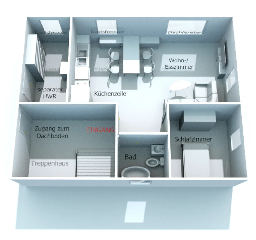 2 Zimmer Wohnung mit 39 m² in Essen – Bild 10
