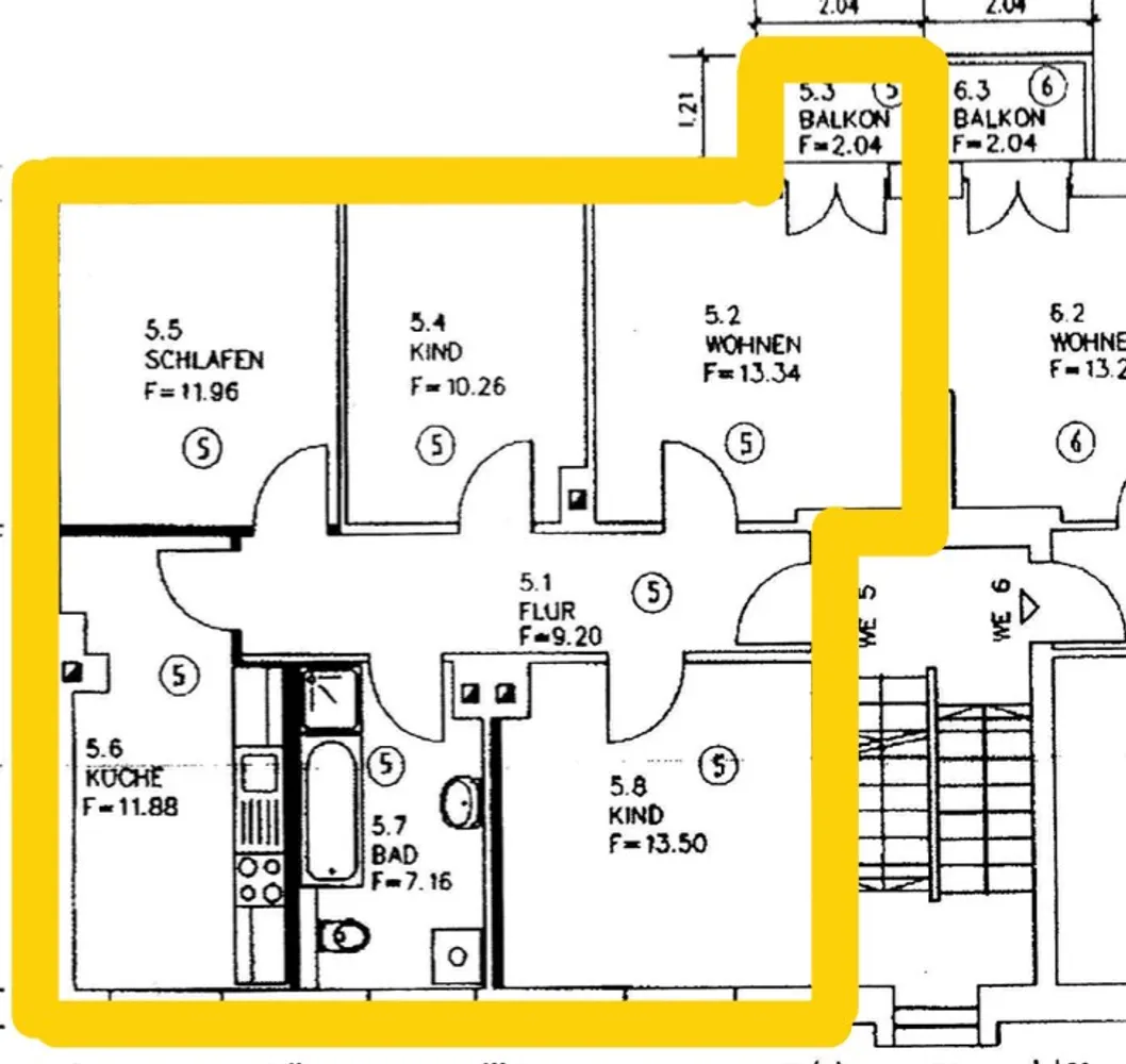 4 room apartment with 79 m² in Magdeburg – Photo 9