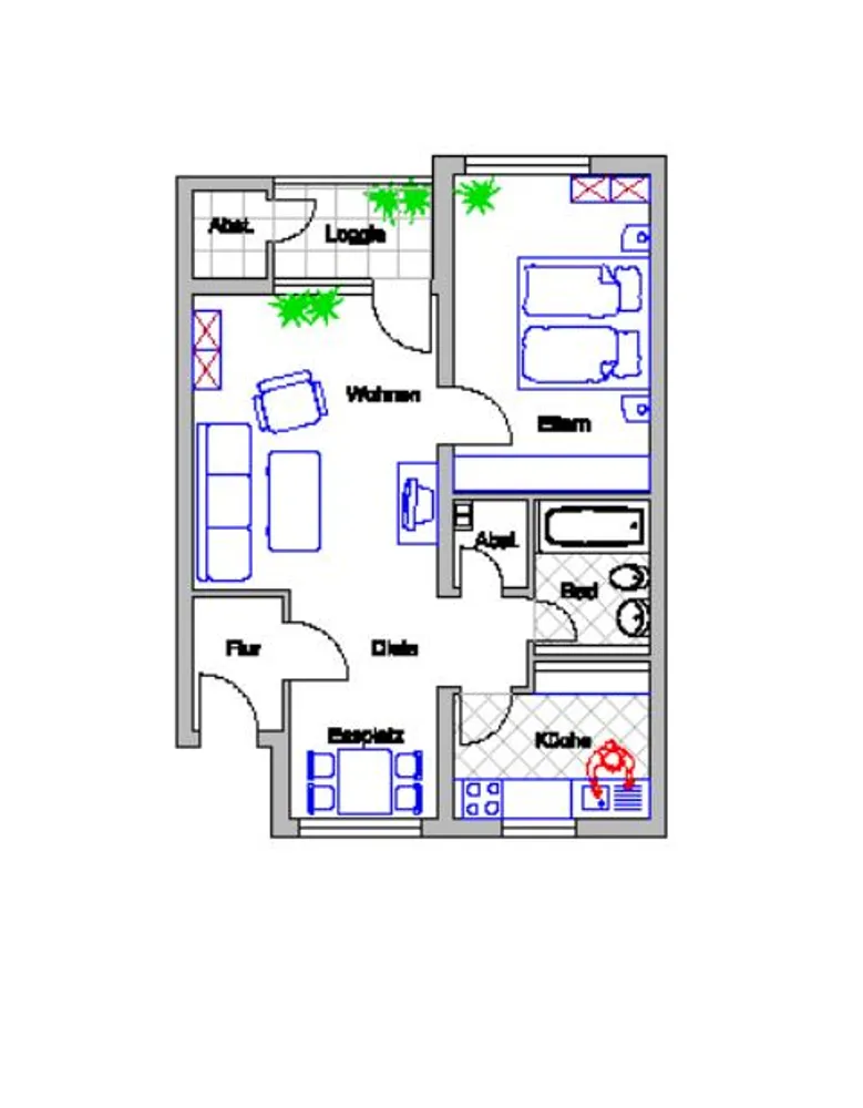 2 Zimmer Wohnung mit 56 m² in Monheim am Rhein – Bild 3