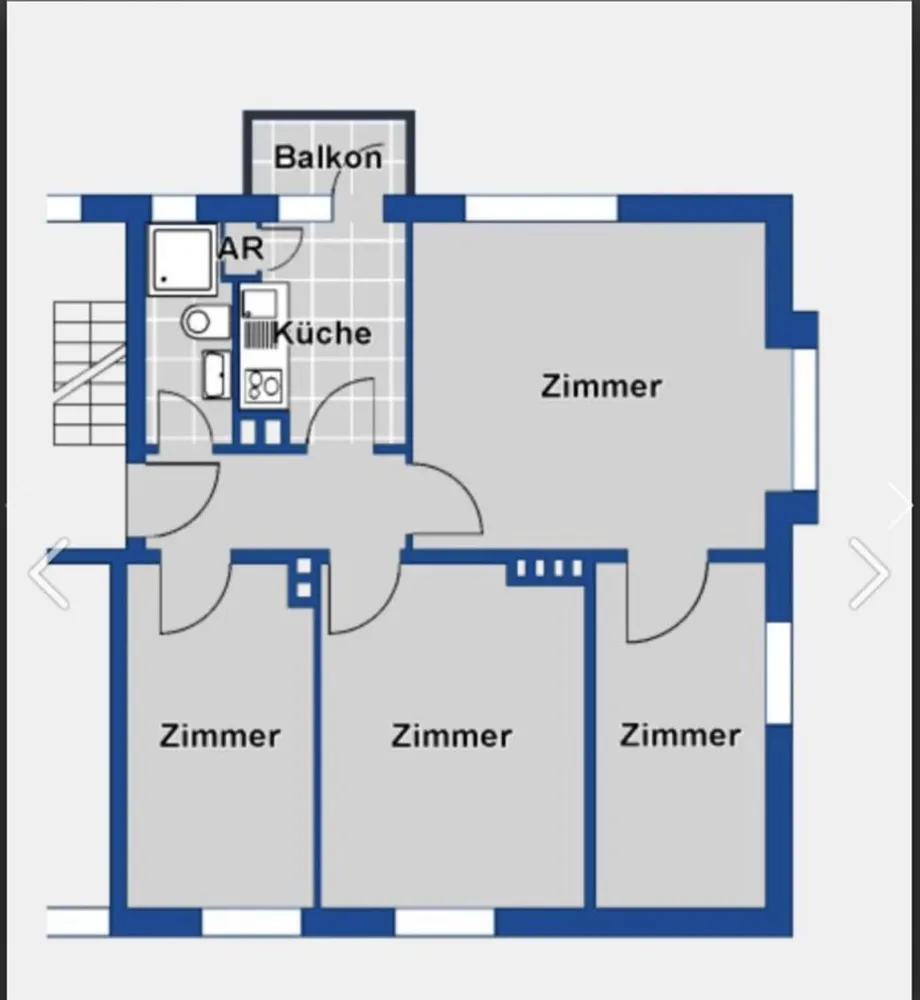 4 Zimmer Wohnung mit 67 m² in Hamburg – Bild 4