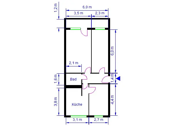 3 Zimmer Wohnung mit 70 m² in Magdeburg – Bild 6