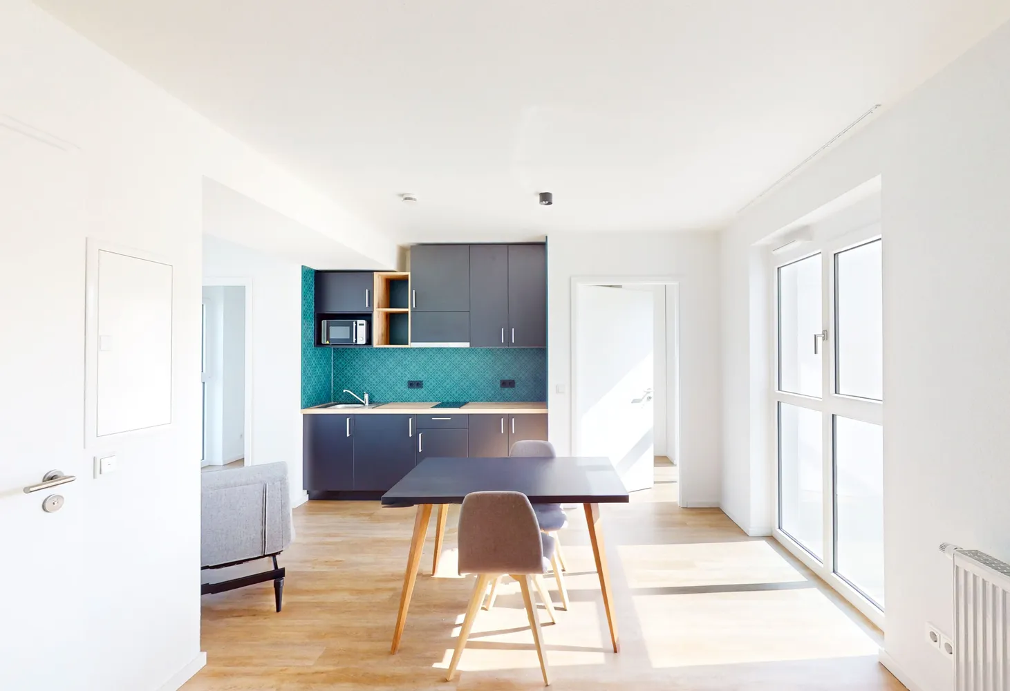 3 Zimmer Wohnung mit 47 m² in Frankfurt am Main – Bild 1