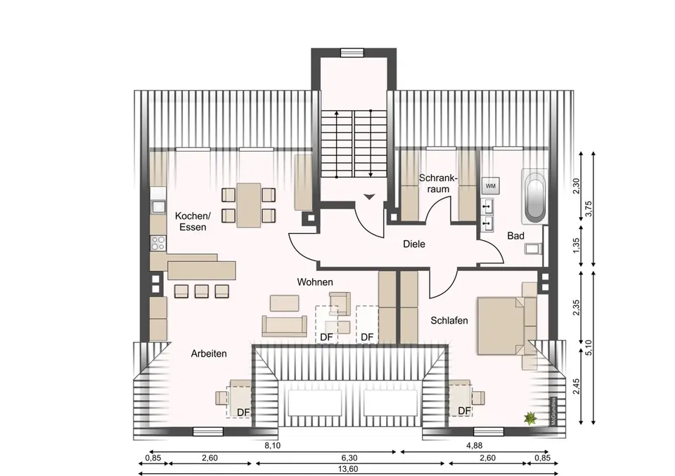 3 Zimmer Wohnung mit 61 m² in Zeitz – Bild 5