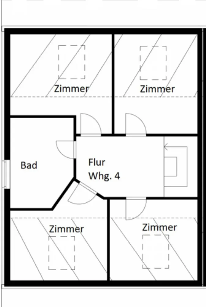 6 Zimmer Wohnung mit 133 m² in Wolfsburg – Bild 2