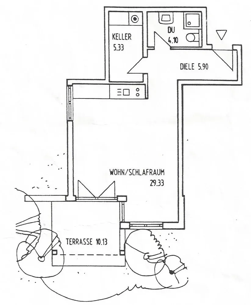 1 Zimmer Wohnung mit 44 m² in Wiesbaden – Bild 10