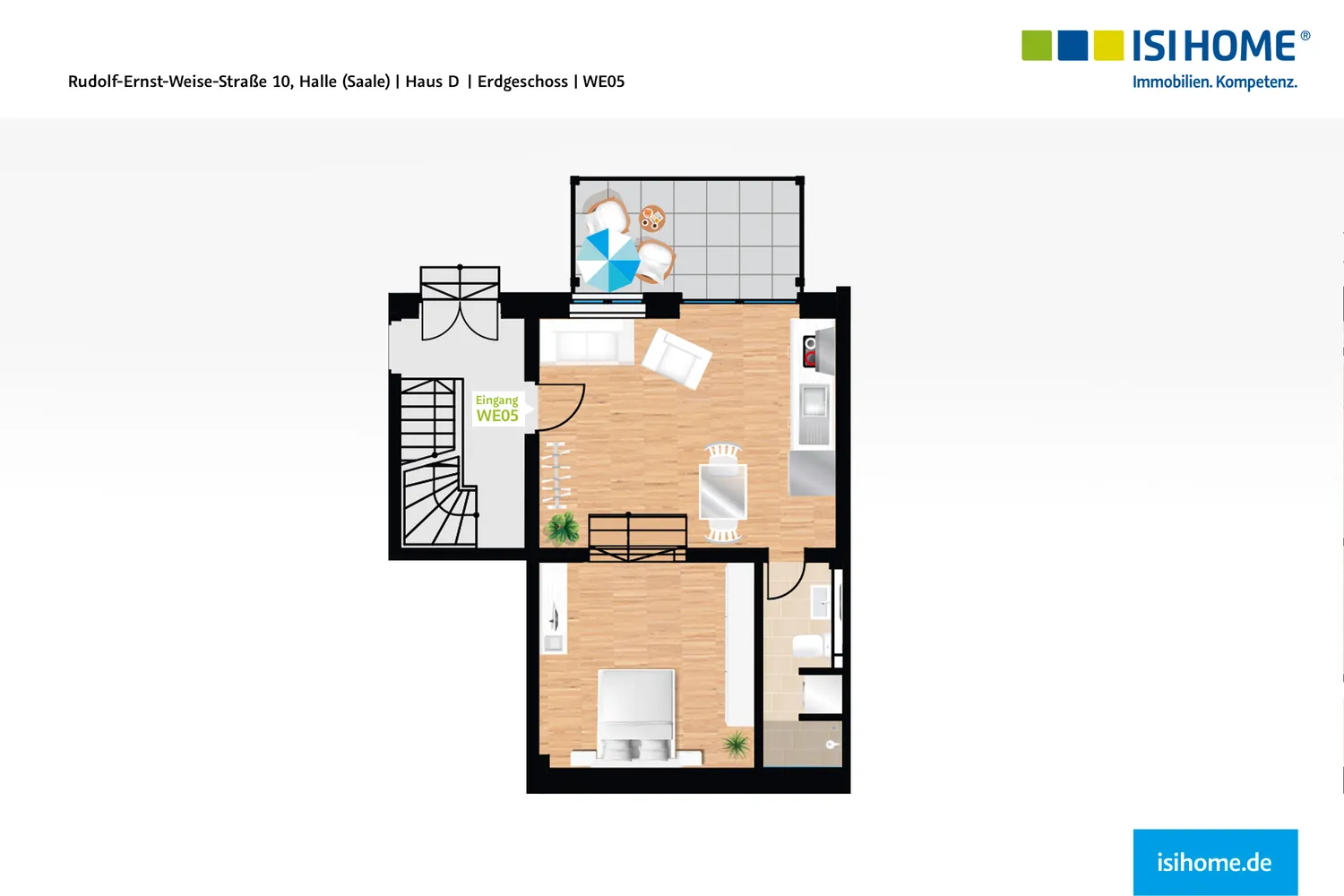 1 Zimmer Wohnung mit 48 m² in Halle (Saale) – Bild 7