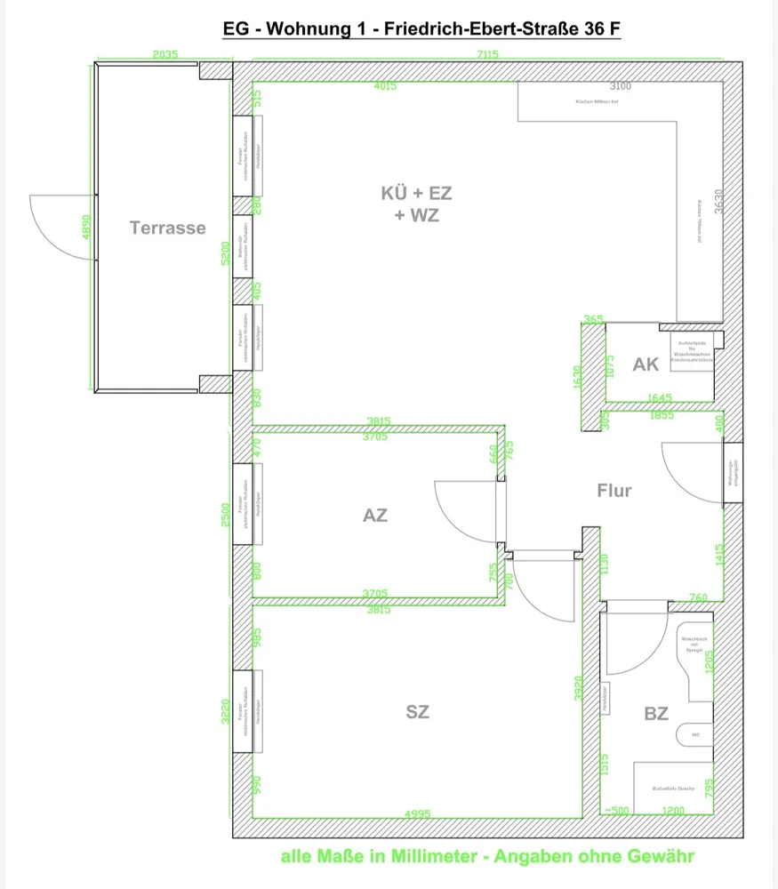 3 Zimmer Wohnung mit 75 m² in Michelstadt – Bild 3