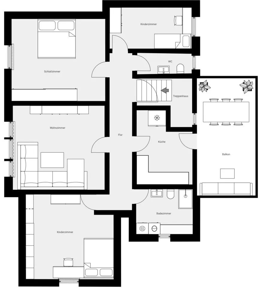 4 Zimmer Wohnung mit 100 m² in Eisenach – Bild 3