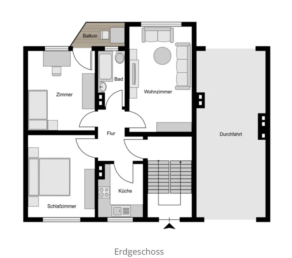 Studio mit 25 m² in Bochum – Bild 5