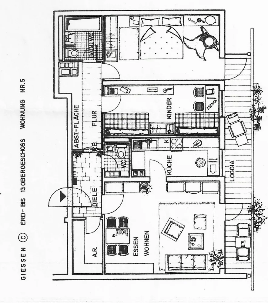 3 Zimmer Wohnung mit 81 m² in Gießen – Bild 11