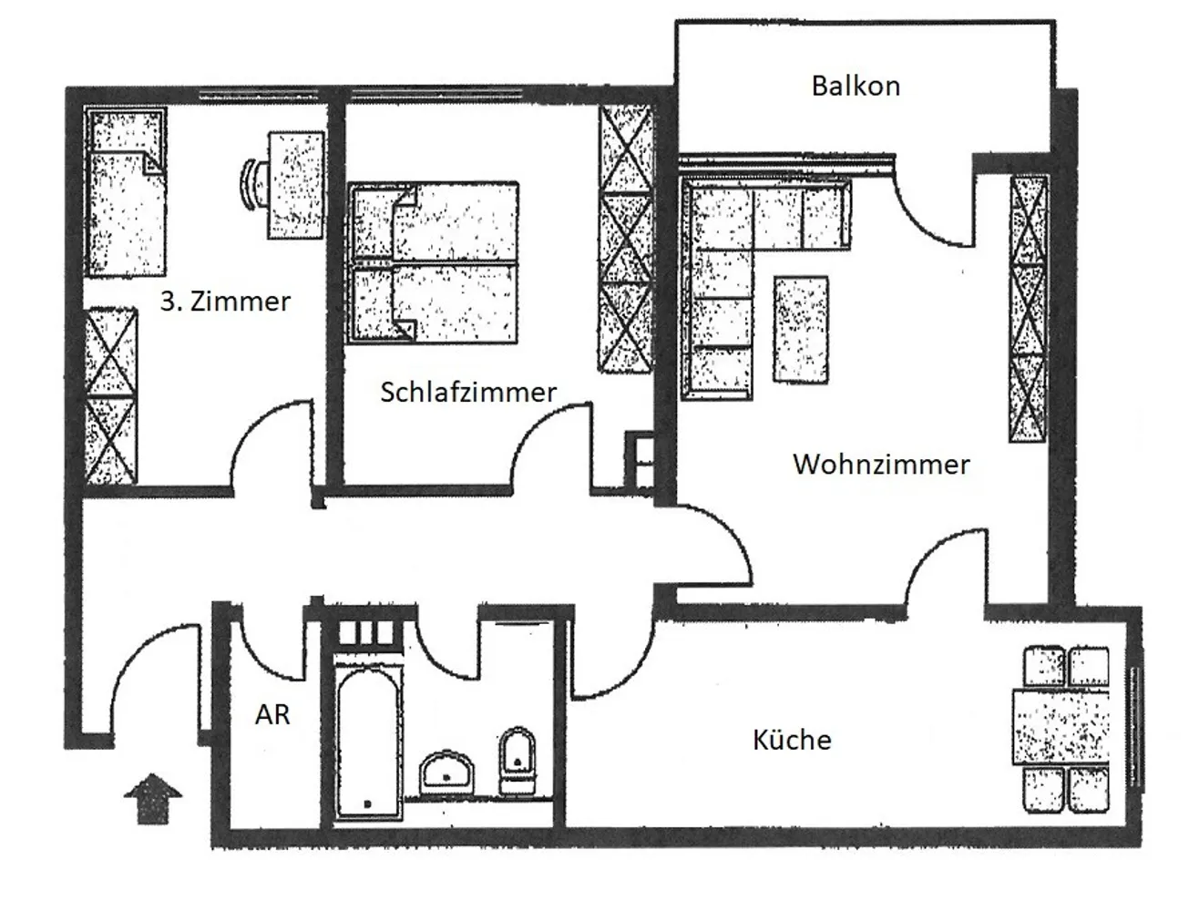 3 Zimmer Wohnung mit 77 m² in Nürnberg – Bild 7