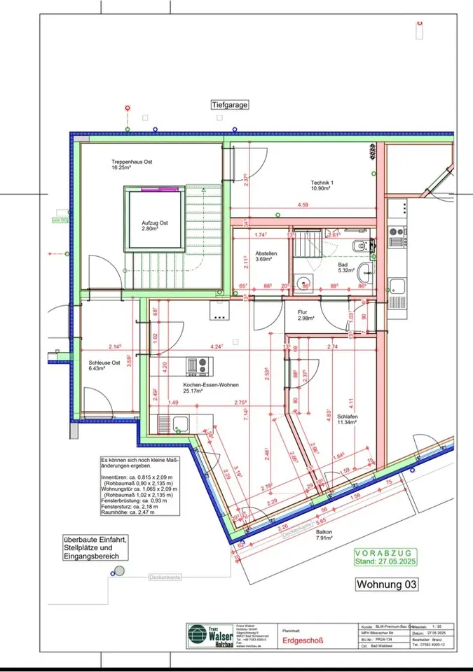 3 Zimmer Wohnung mit 110 m² in Biberach an der Riß – Bild 3