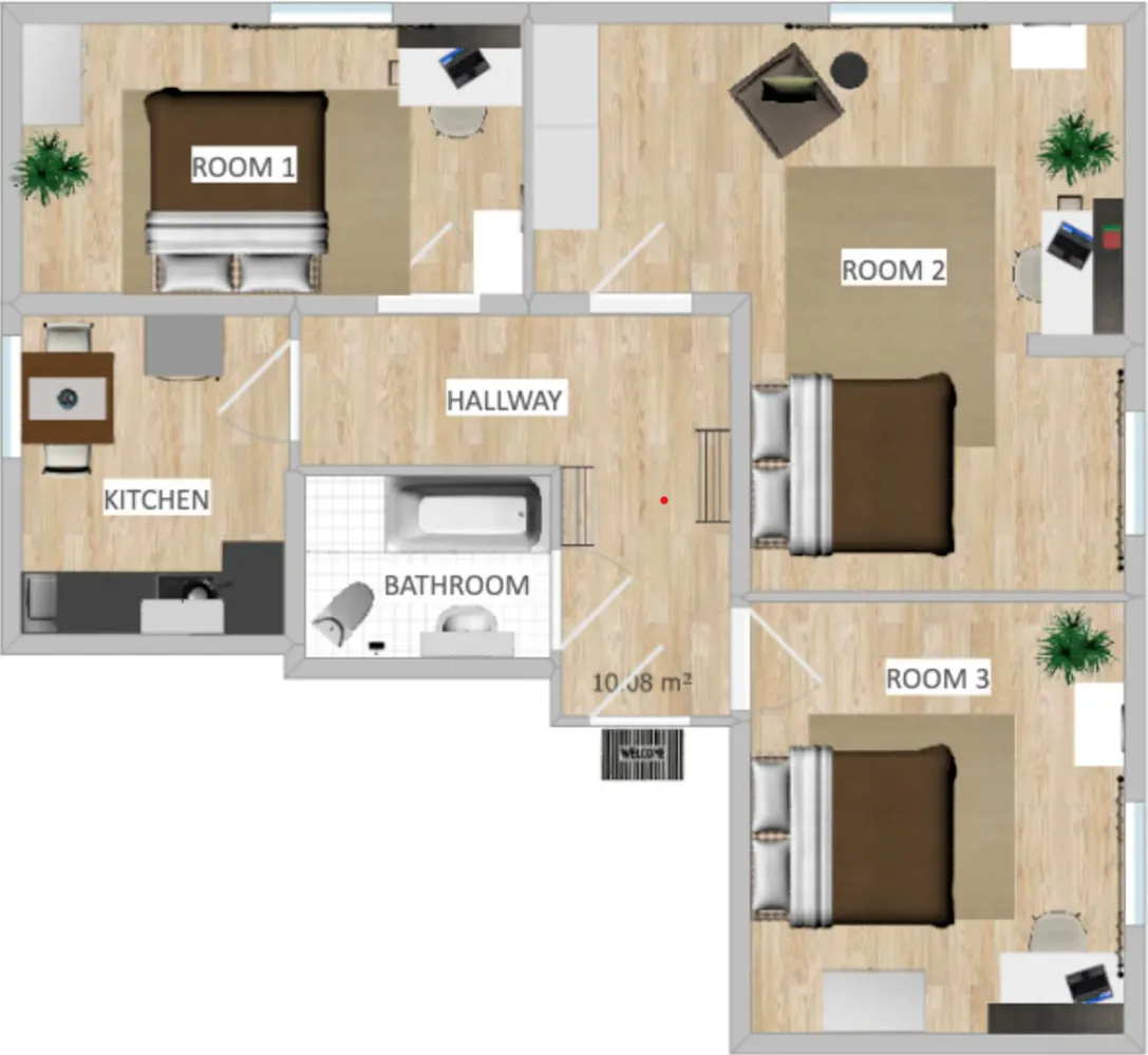 Shared room with 12 m² in Munich – Photo 5